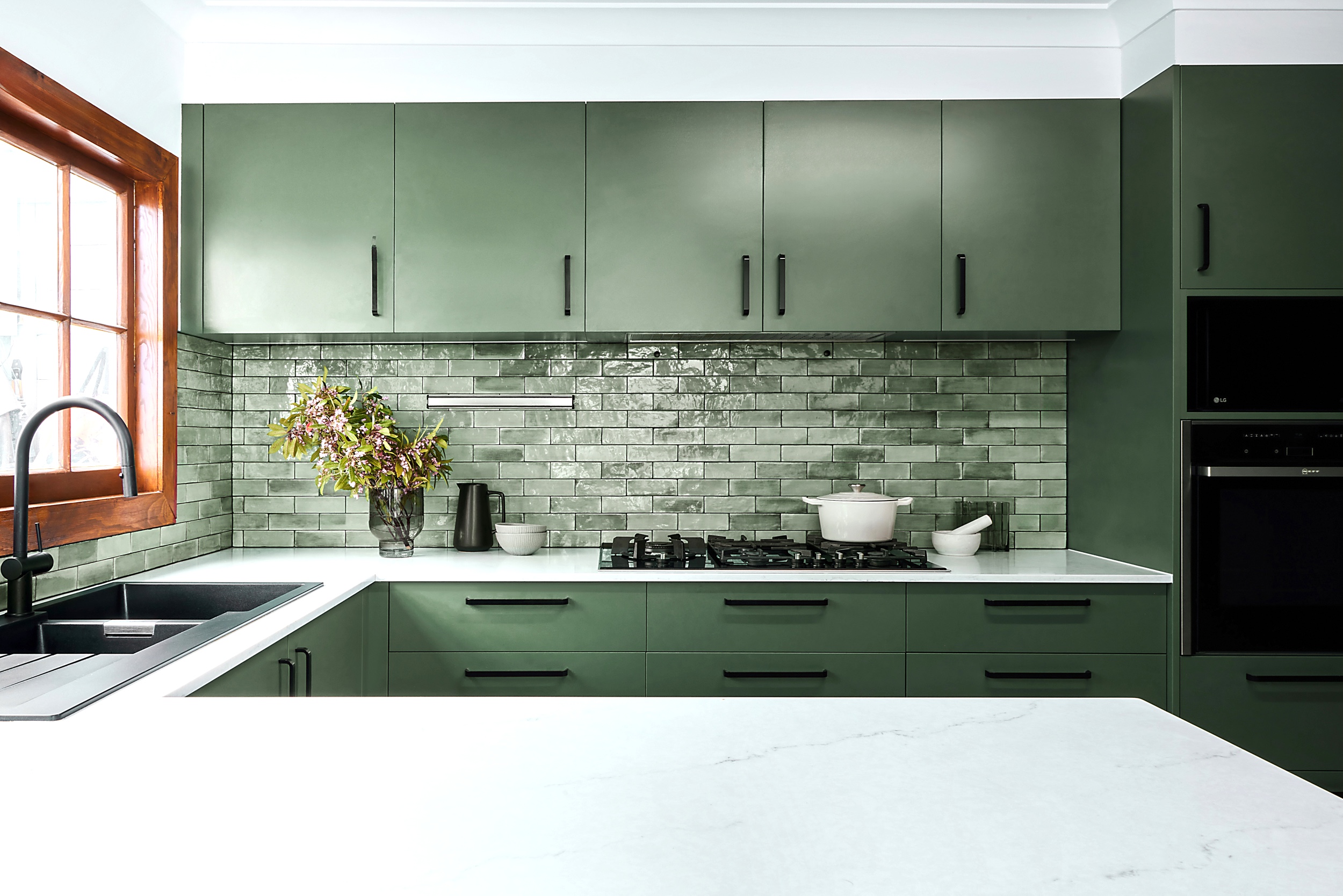 Modern renovated home interior