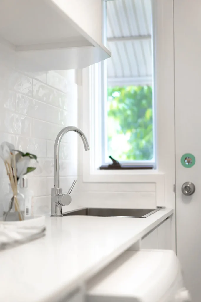 Kitchen renovation benchtop detail
